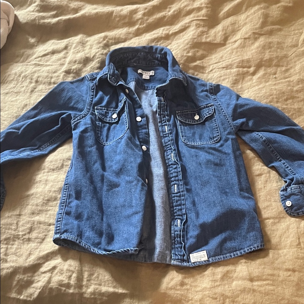Kids Denim Jacket - Blue